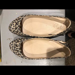 Leopard Crocs